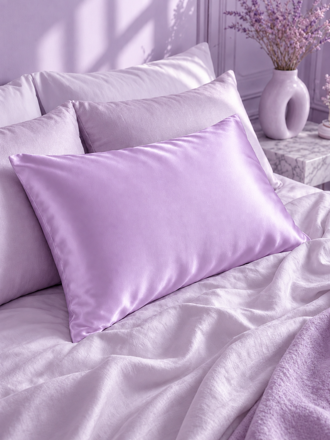 Everlune 100% Pure Mulberry Silk Pillowcase