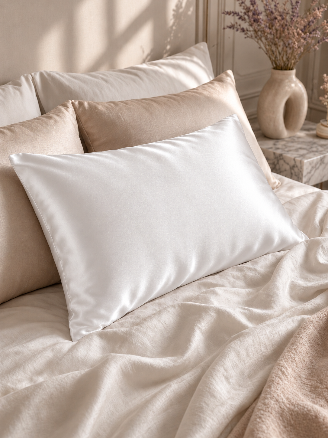 Everlune 100% Pure Mulberry Silk Pillowcase